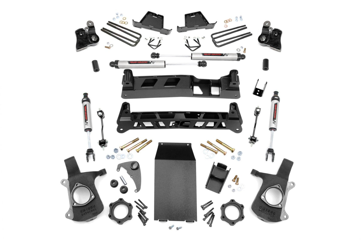 4 Inch Lift Kit | V2 | Chevy Silverado & GMC Sierra 1500 4WD (1999-2006 & Classic) | 25870