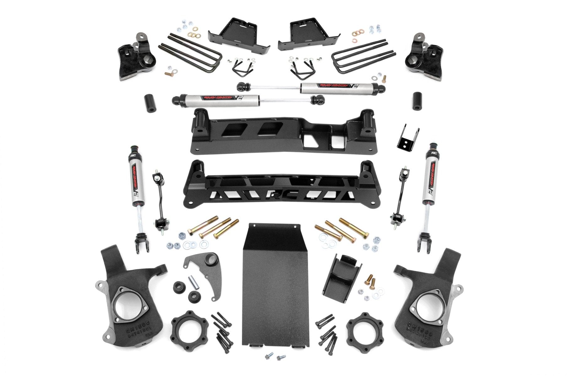 4 Inch Lift Kit | V2 | Chevy Silverado & GMC Sierra 1500 4WD (1999-2006 & Classic) | 25870