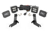 LED Light Kit | Ditch Mount | 2" Black Pair | Spot | Chevy Silverado 1500 (99-06) | 82282