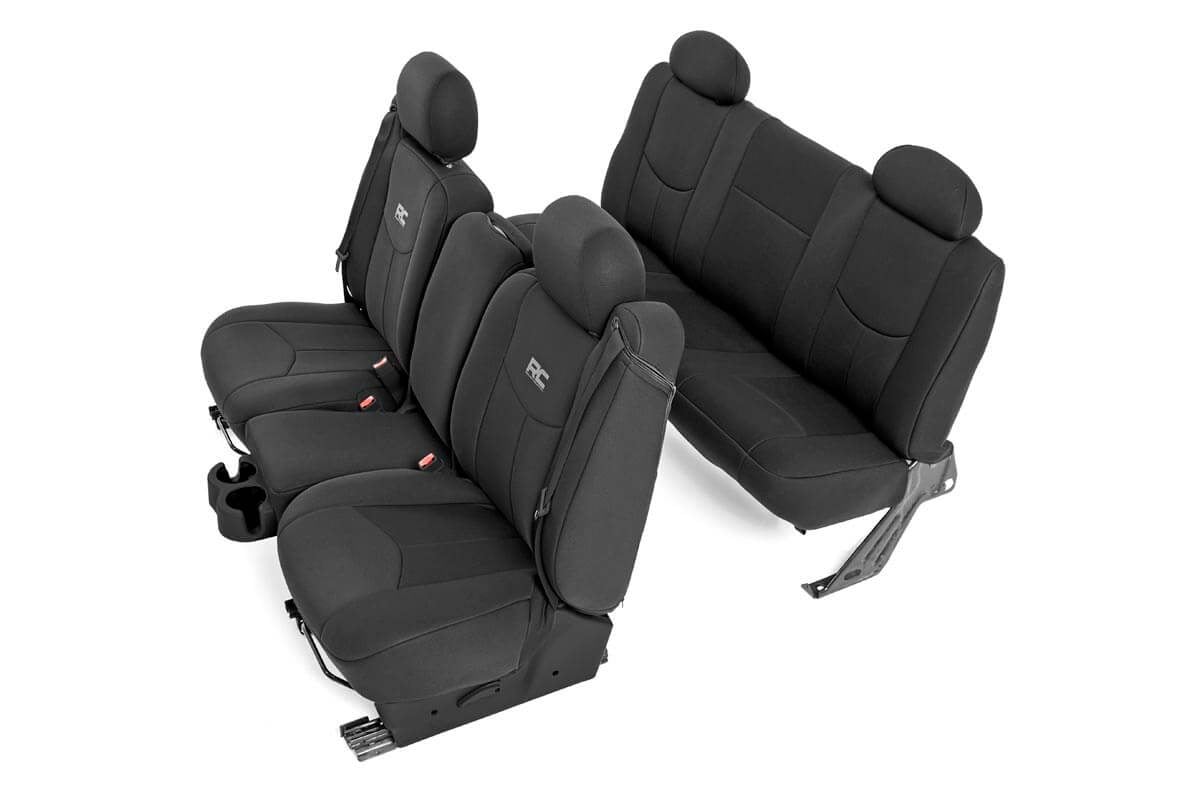 Seat Covers | FR 40/40/20 & Rear | Chevy/GMC 1500 (99-06 & Classic) | 91019