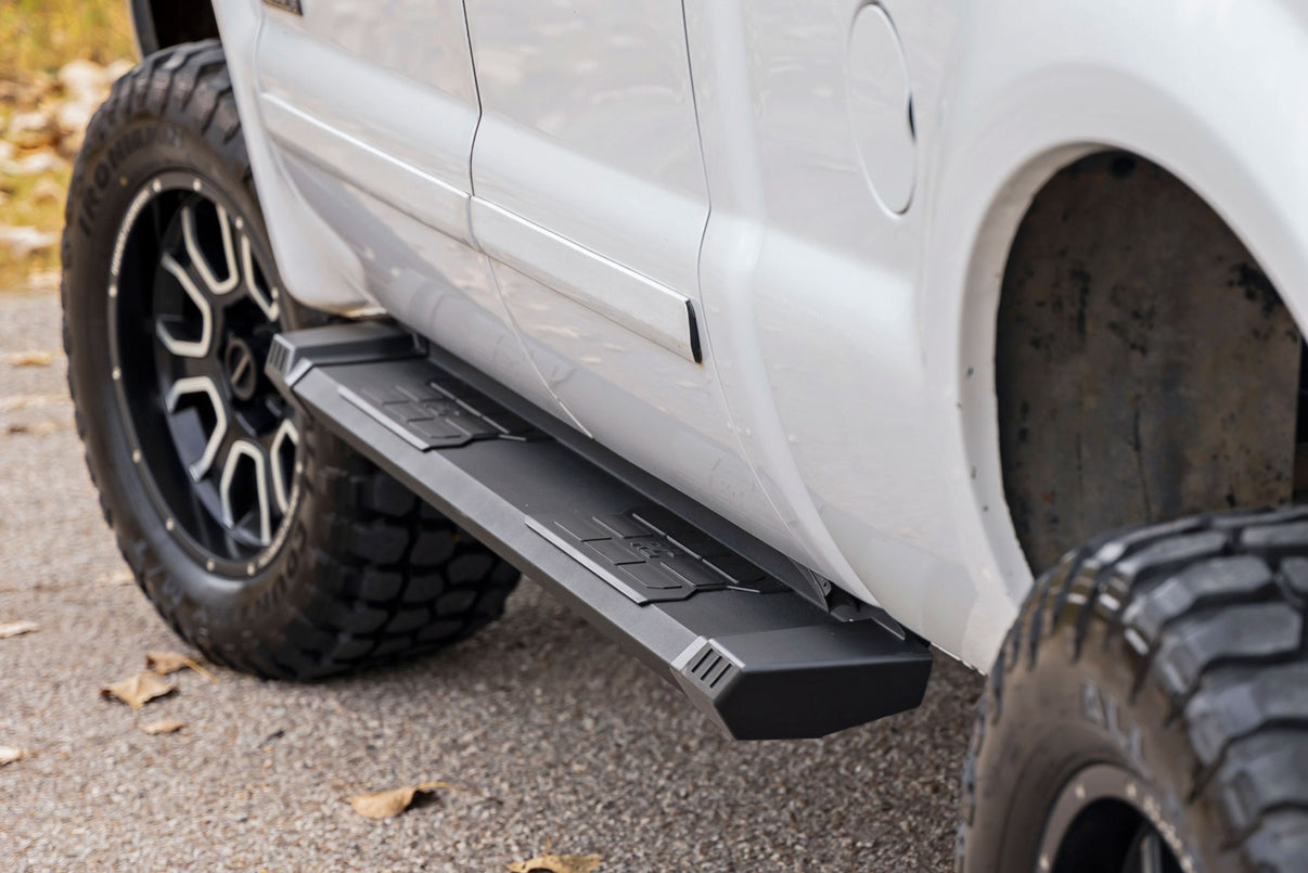 HD2 Aluminum Running Boards | Super Crew Cab | Ford F-250/F-350 Super Duty (99-16) | SRB991691A