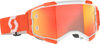 Fury Goggle Orange Orange Chrome Works