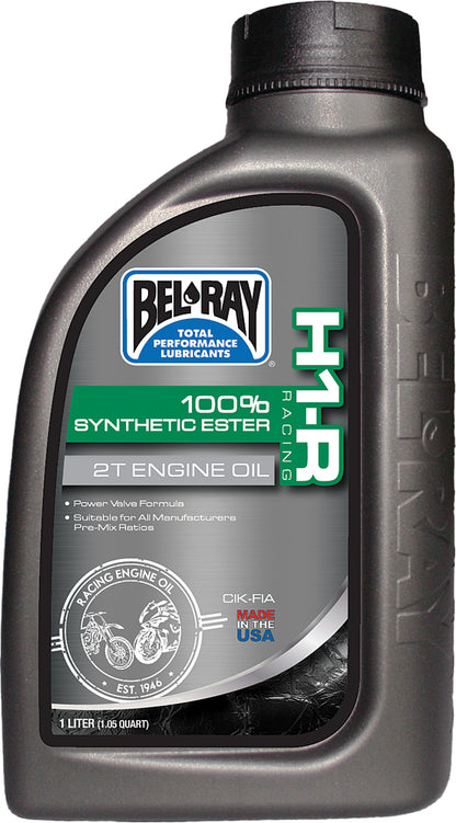 BEL-RAY H1 R 100% Synthetic Ester 2T Engine Oil 1L - Part Number 99280-B1LW