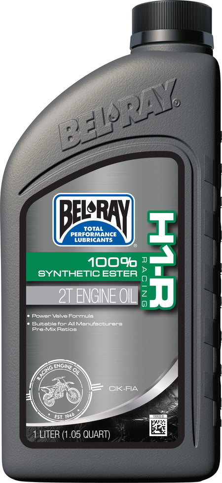 BEL-RAY H1 R 100% Synthetic Ester 2T Engine Oil 1L - Part Number 99280-B1LW