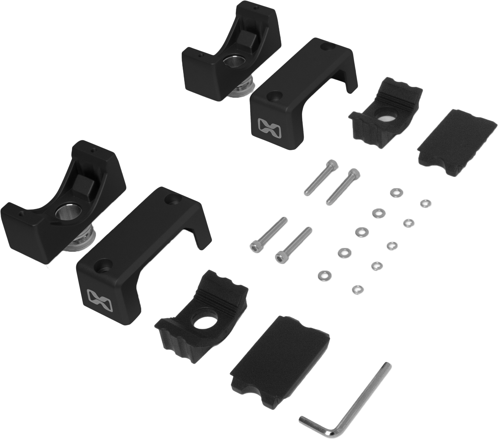 Tower Speaker 1.0" To 1.5" Square Tube Black