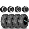 Valor V06 Beadlock 15x8 Gloss Black 6+2 on Gladiator X Comp 10 Ply 32x10-15