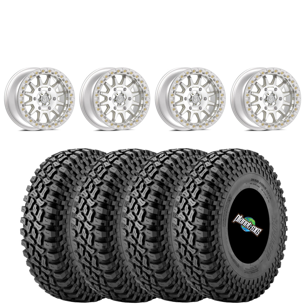 Valor Offroad V09 RAW MACHINED beadlock on Super ATV Incursion A/T