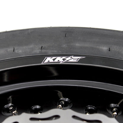 KKE 17 Inch Supermoto Wheels Tires for SUZUKI RMZ250 2007-2025 RMZ450 2005-2025