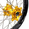 KKE 21 & 19 Wheels for Suzuki RMZ250 2007 RMZ450 2005-2025 Gold&Black