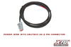 6' 14 Ga. Power Wire To Hd 2 Pin Deustch Dtp06 2s