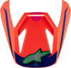 Sm3 Youth Deegan Visor Orng Fluo/Prp/Pnk Fluo Glossy