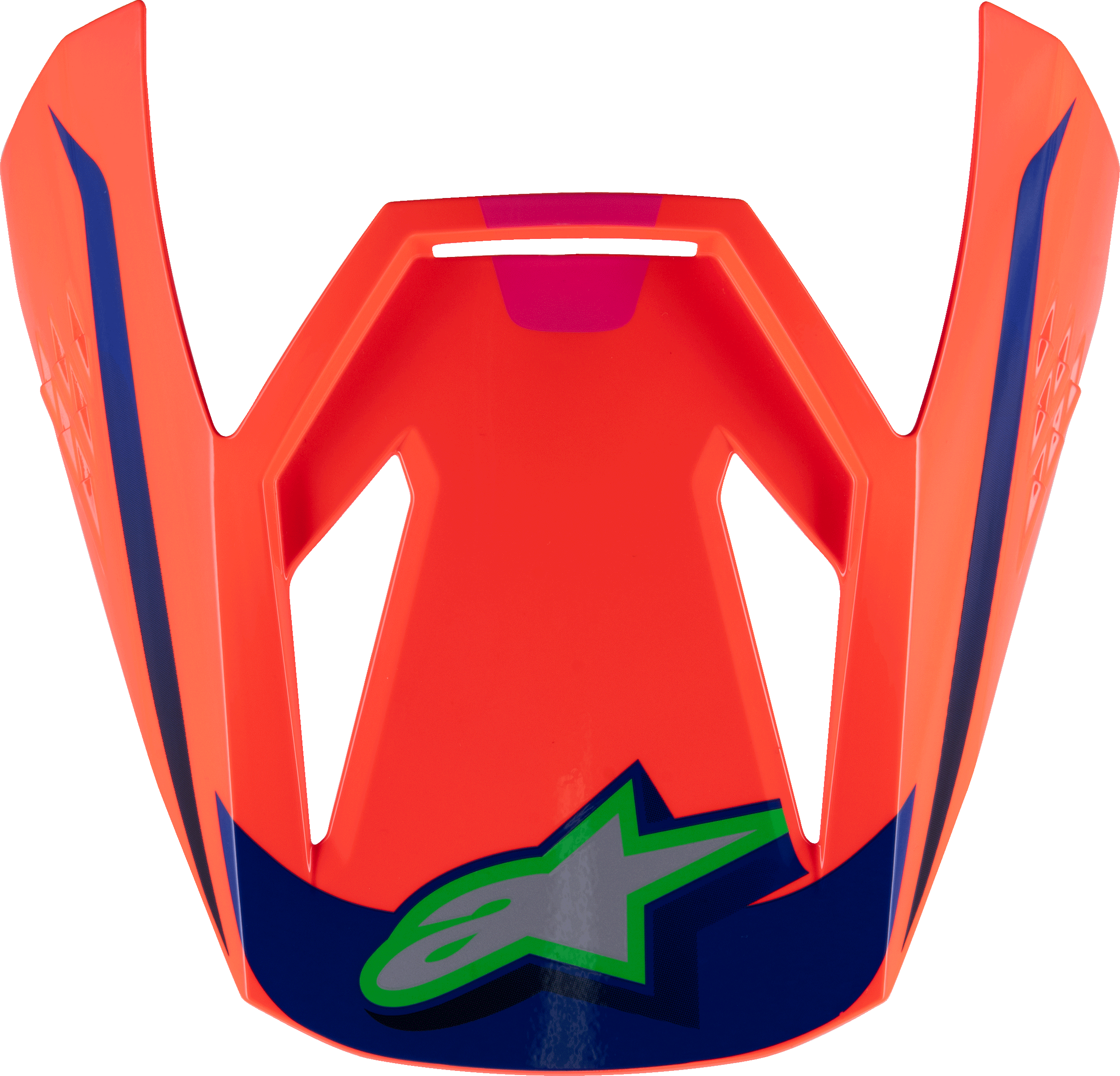 Sm3 Youth Deegan Visor Orng Fluo/Prp/Pnk Fluo Glossy