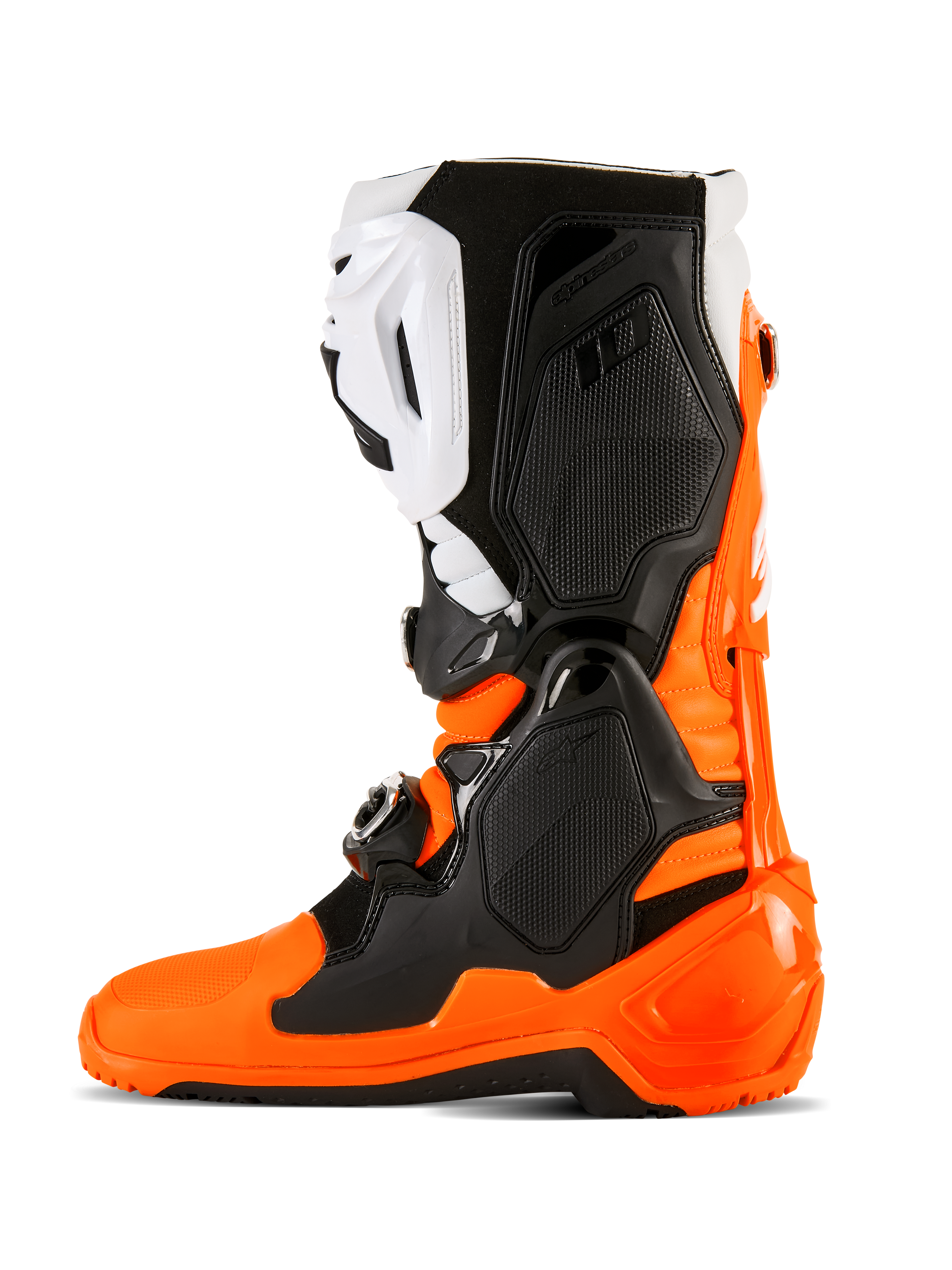 Tech 10 Enduro Boots Orange Fluo/Black/White 14