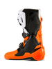 Alpinestars Tech 10 Enduro Boots - Orange Fluo/Black/White - Size 8