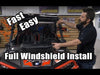 Yamaha YXZ Scratch-Resistant Full Windshield