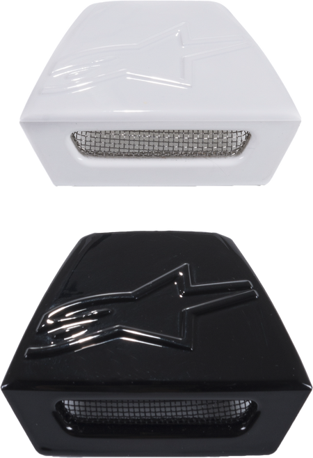 M8/M10 Helmet Rear Vent Gloss White