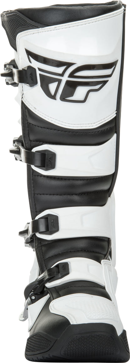 FLY RACING FR5 Boots - White Size 08