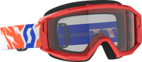 Primal Youth Goggle Red Clear