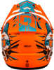 Youth Mx 46y Unstable Helmet Hi Vis Orange/Blue Yl