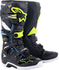 Tech 7 Boots Blk/Enamel Blu/Fluo Yel Sz 6