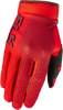 Youth F 16 Gloves Red Yxs