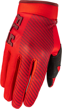 Youth F 16 Gloves Red Y2xs