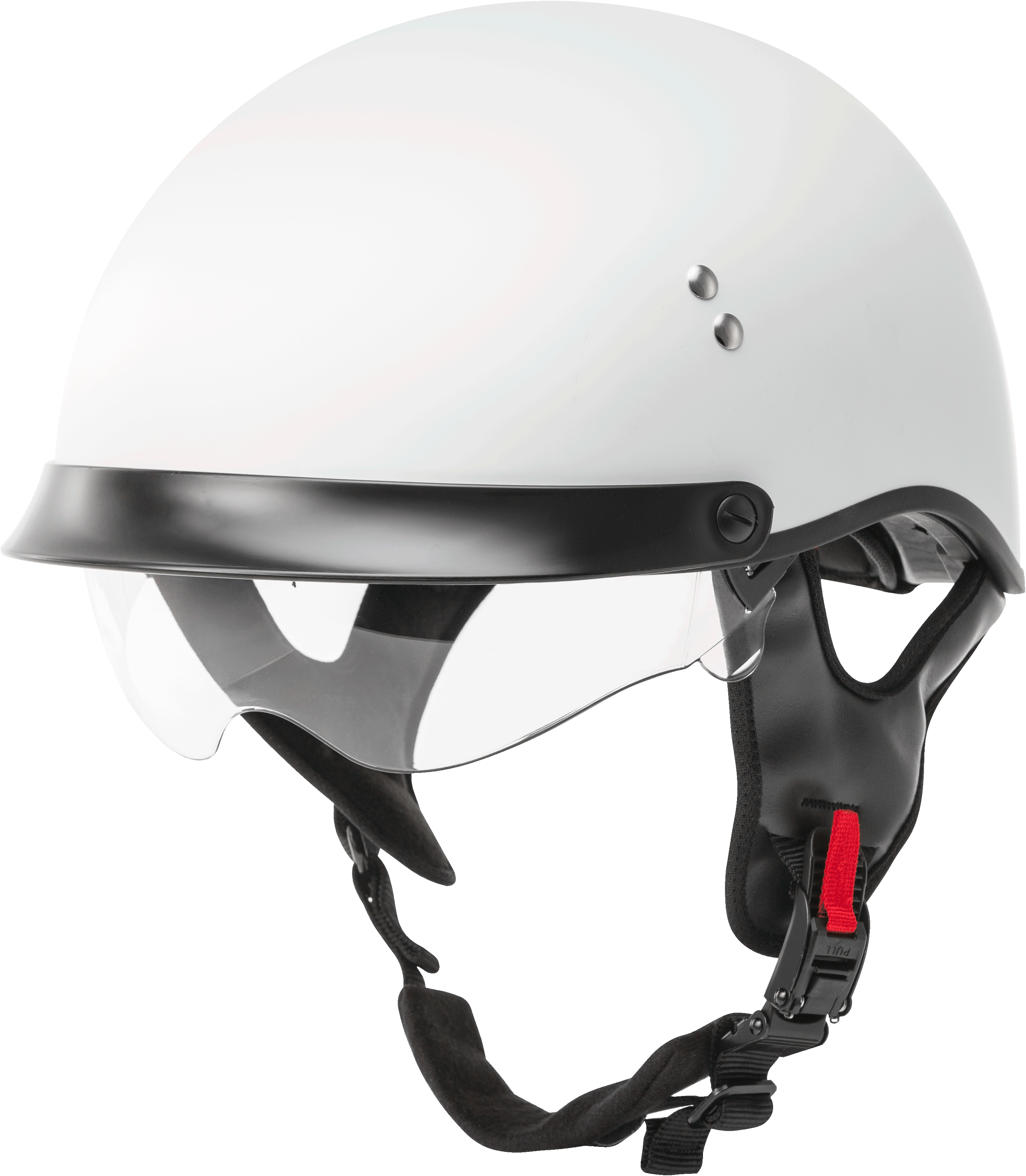 Hh 65 Half Helmet Full Dressed Matte White Xs