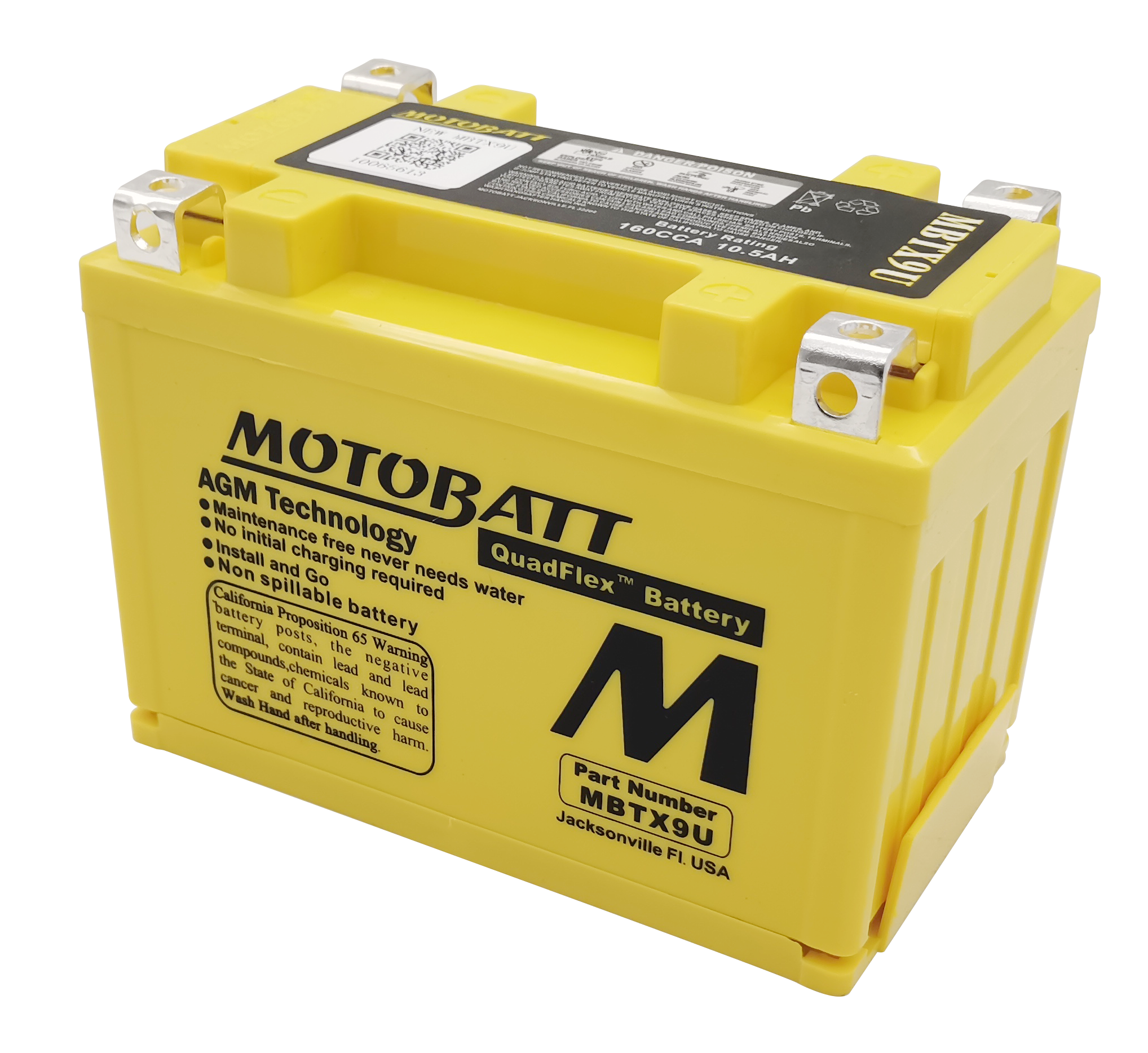Battery Mbtx9u Sealed Factory Activated