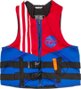 Neoprene Flotation Vest Red/White/Blue Xs