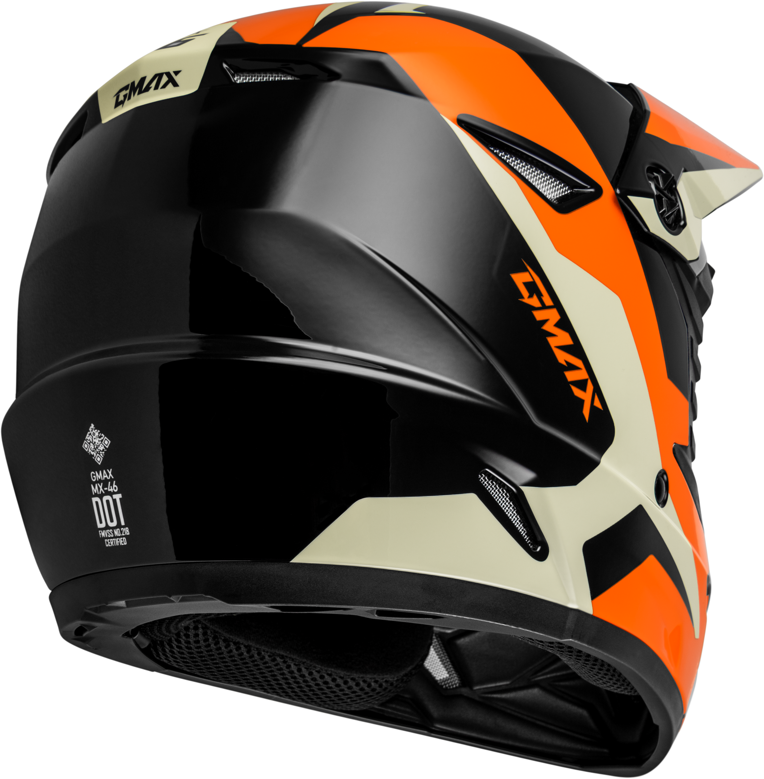 Mx 46 Cyclus Hemet Black/Orange Xl