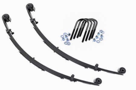 Front Leaf Springs | 4" Lift | Pair | Ford Excursion/F-250 Super Duty/F-350 Super Duty 4WD | 8057Kit
