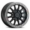 Raceline Alpha beadlocks Satin Black 5/4.5 and 37x10-17 Maxxis Roxxzillas