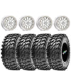 Valor Offroad V09 Raw Machined beadlock 15x7 40mm Maxxis Rampage kit