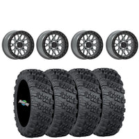 Valor Offroad V07 SATIN GRAPHITE beadlock on ITP Versa Cross
