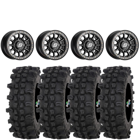 Sedona Sano beadlock black on Frontline ACP | 4/137 5+2 (+38mm)