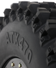 Valor Offroad V07 Satin Graphite Beadlock Wheels on System 3 ATX470 Tires – UTV Wheel & Tire Kit 4/137