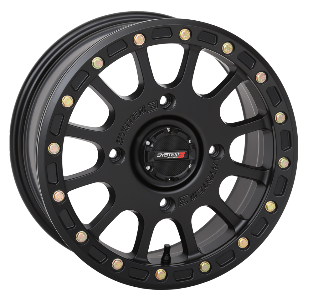 System 3 SB5 Beadlocks + BFGoodrich KM3 Tires (Mounted UTV Kit) | PlanetSXS
