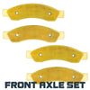 Can-Am Maverick R 2024-2025 Front & Rear Brass Brake Pad Set