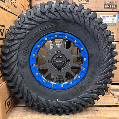System 3 SB5 w/ colored rings on Journey Rock Poison tires | 4/137 Bolt Pattern