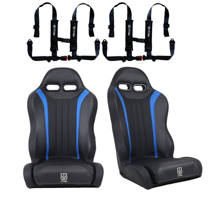 "Weekender" Series Pair of Front Suspension Bucket Seats Maverick X3 2 or 4 Seater (2017-2025)