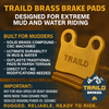 Polaris Sportsman ACE 325/570/900 2014-2016 Brass Brake Pad Set