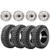 High Lifter HLA1 Machined Beadlock Wheels on Obor RocScraper Tires – 4/156 UTV Wheel & Tire Kit