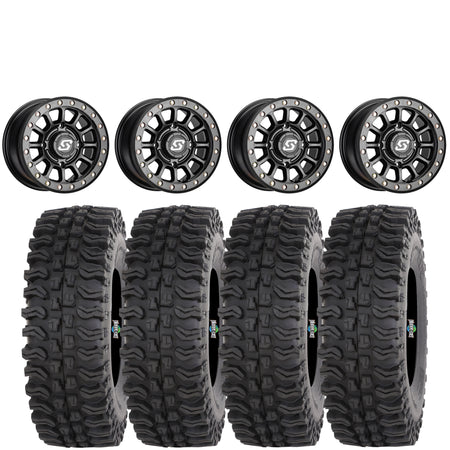 Sedona Sano beadlock black on Frontline BDC | 4/137 4+3 (+10mm)