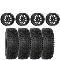 Valor Offroad V07 SATIN BLACK beadlock on System 3 RC500/500S