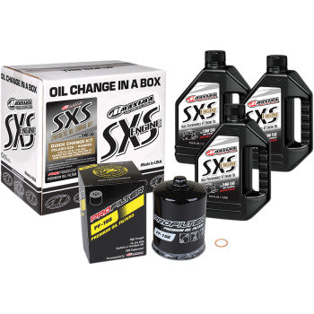 MAXIMA SXS/UTV Synthetic Quick Oil Change Kit Polaris - 5W-50 90-189013