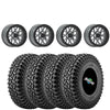 Valor Offroad V07 SATIN GRAPHITE beadlock on Super ATV Incursion A/T
