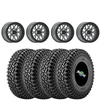 Valor Offroad V07 SATIN GRAPHITE beadlock on Super ATV Incursion A/T