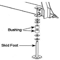 Denali ATV/UTV Replacement Skid Foot - SF72STUT