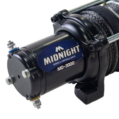 VIPER Midnight Winch - 3,000lb Standard Spool