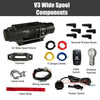 VIPER V3 Winch - 4,500lb Wide Spool